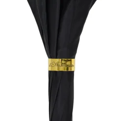 Artisan Italian Umbrella with Luxurious Hand-Enameled Toucan Handle