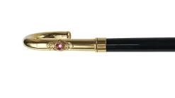 Bastone da passeggio placcato oro24K da donna