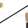 Bastone Mylord raffinato con cristalli e perla