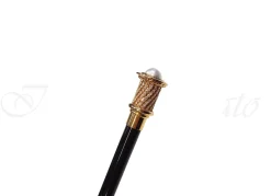 Bastoni da passeggio pregiato - Manopola con cristalli Swarovski incas