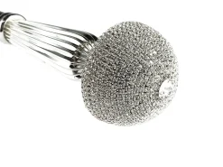 Brillante bastone da passeggio con cristalli Swarovski incastonati