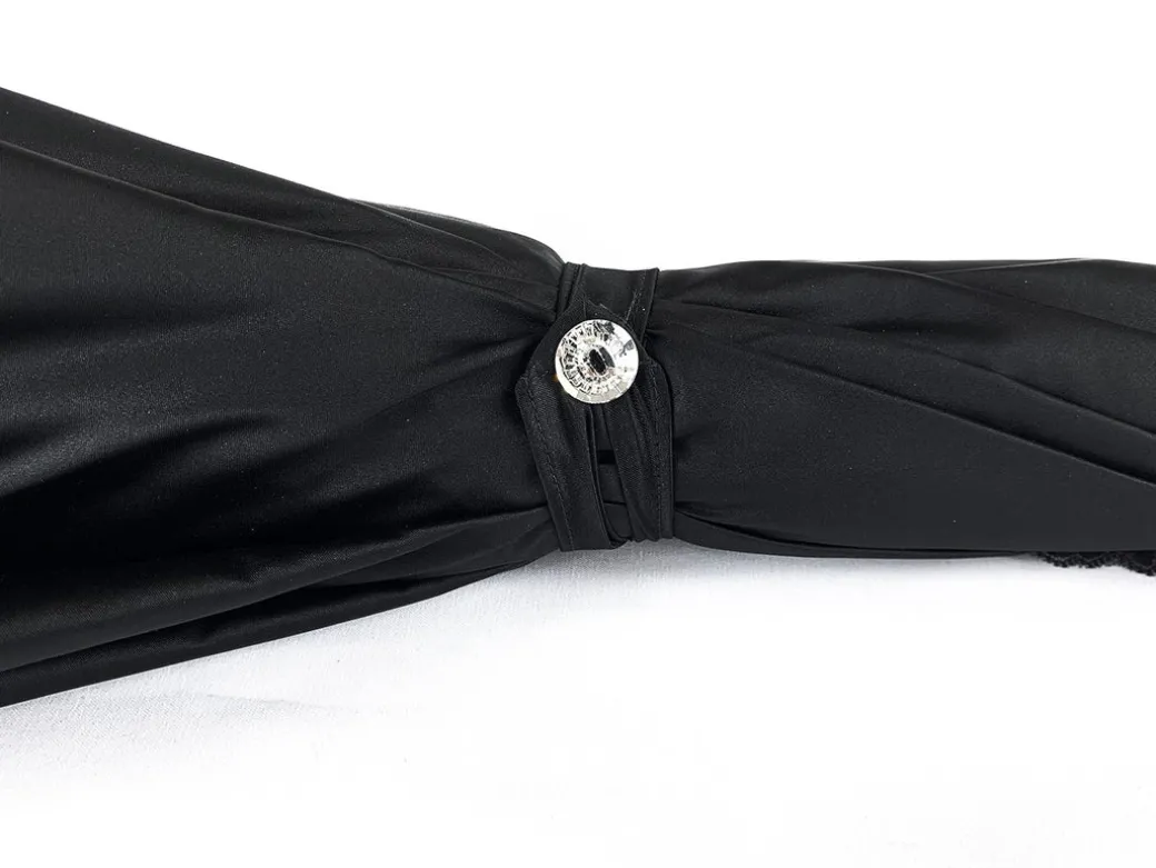 Collezione limitata - ombrello con pizzo nero - esclusivo "ilMarchesat