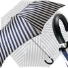Collezione pieghevole da uomo a righe grigio e blu
