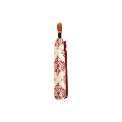Damask Splendor: Exclusive Umbrella with Damask Design in Amaranth Col
