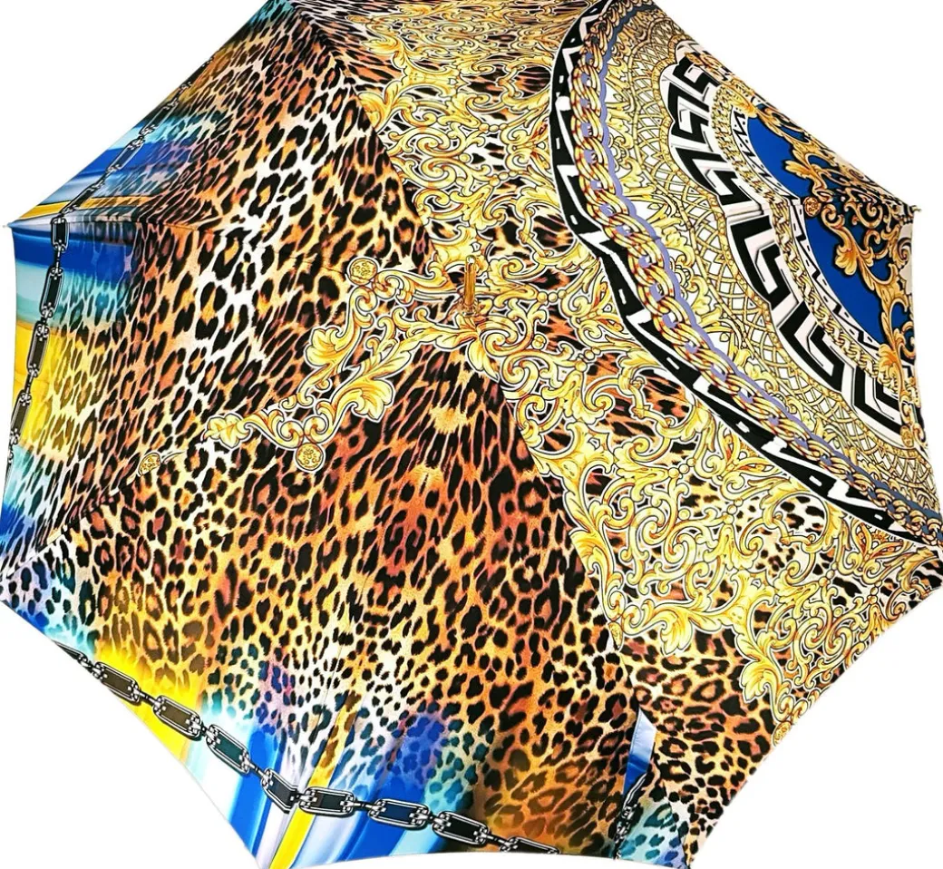 Disegno Geometrico - ombrello esclusivo leopardato