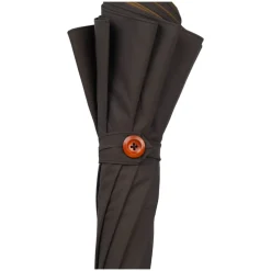 Double Cloth Men's Umbrella - 24K Goldplated handle