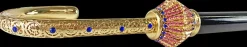 Elegante canna da passeggio per signore con cristalli