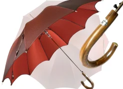 Elegante ombrello bordeaux Automatico