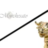 Esclusivo Toro dorato 24K - Bastone da collezione