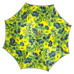 Exclusive Italian Artisan Umbrella with Exquisite Hand-Painted Dragonf