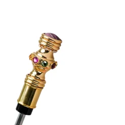 Exclusive Italian collection with gold plated rainbow handle