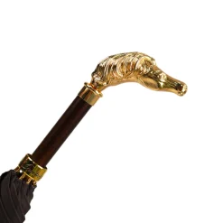 Exquisite Men's Luxury Umbrella with Horse-Handle