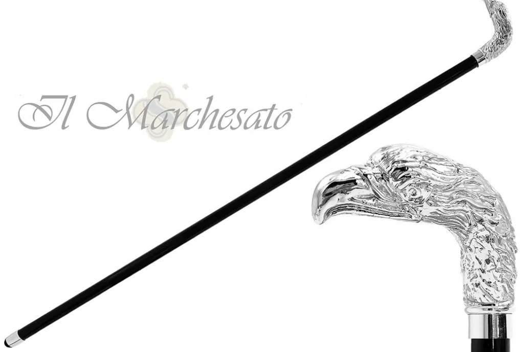 Falco placcato argento brillante - collezione il Marchesato