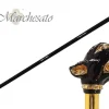 Fantastico Bastone di lusso con manico puma Smaltato
