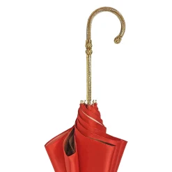 Fantastico ombrello rosso con stile egiziano