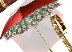 Fine ed elegante ombrello fiorato