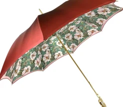 Fine ed elegante ombrello fiorato