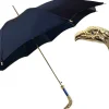 Impugnatura da aquila 24k - Elegante ombrello blu