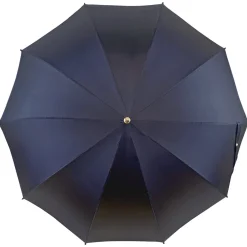 Impugnatura da aquila 24k - Elegante ombrello blu