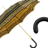 Italian Greek Design with Leather handle Umbrella