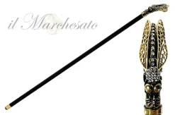 Libellula Dorata 24K con Cristalli