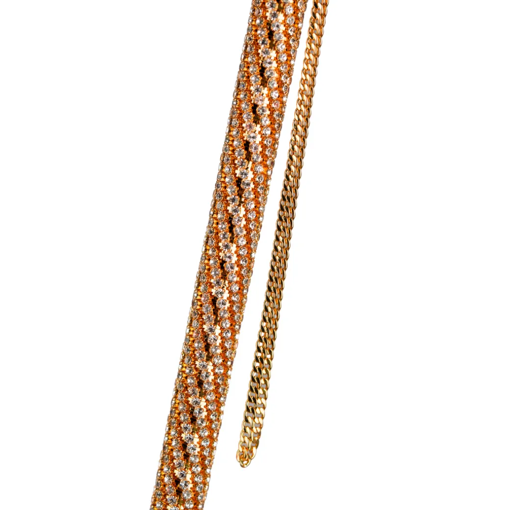 Luxury Gold Plodato 24K a piedi