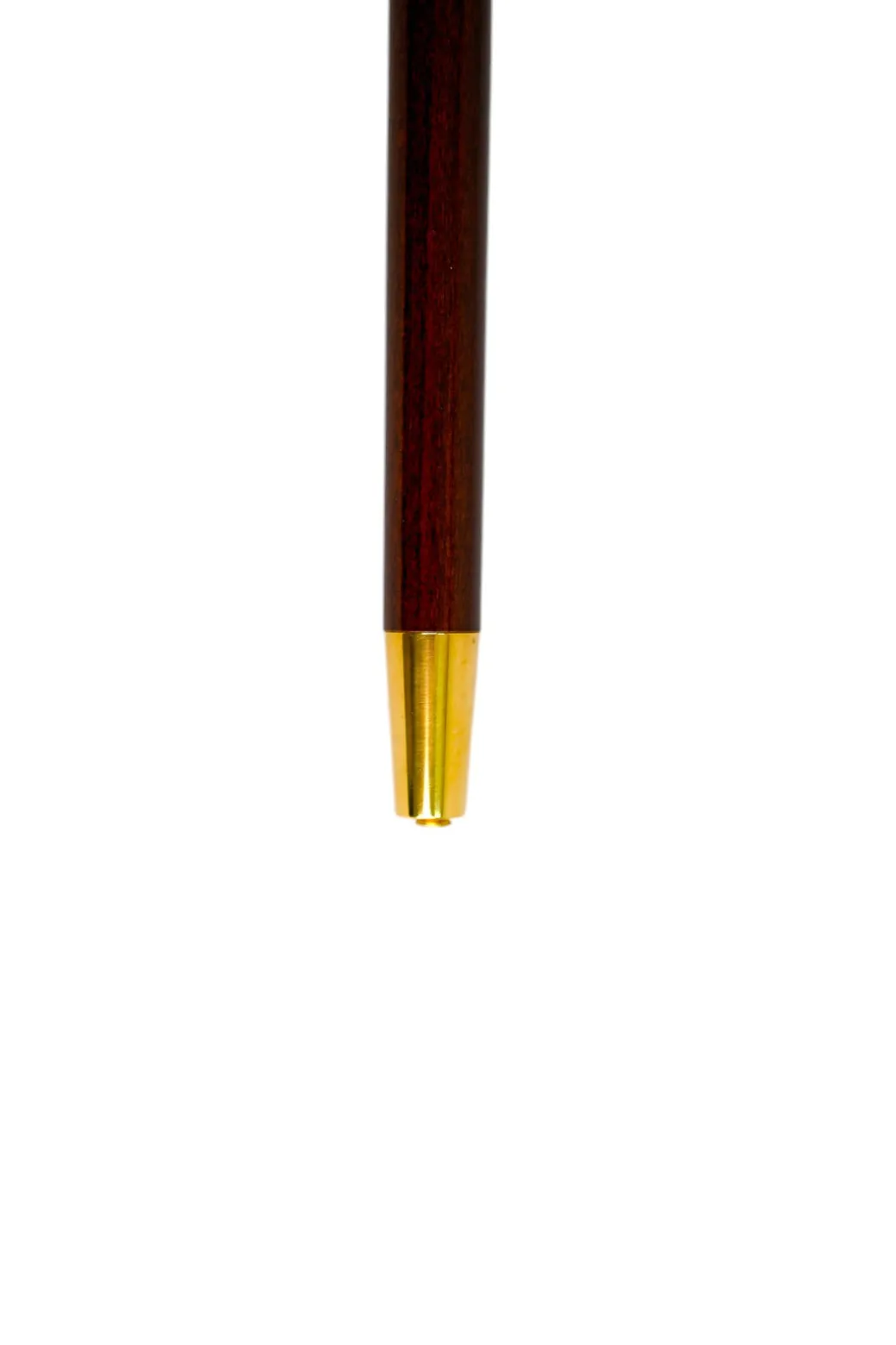 Luxury Walking Stick with Gold-Plated Camel Handle