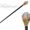 Manico a bosco multicolore - 24k Gold placcato