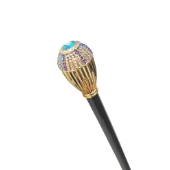 Manico a bosco multicolore - 24k Gold placcato