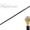 Manopola Milord con maestosi cristalli blu