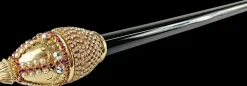 Masterpiece handmade bastone da passeggio con cristalli e perle