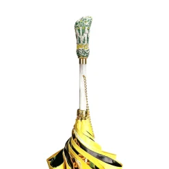 Meraviglioso ombrello oro giallo dal design esclusivo
