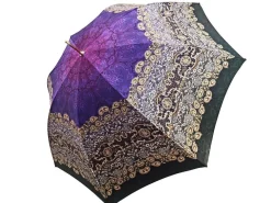 Ombrelli in tessuto doppio fatto a mano da donna di lusso Incredibili ombrelli con cristalli alla moda italiana