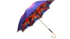 Ombrello a doppio tessuto luminoso e brillante - made in Italy