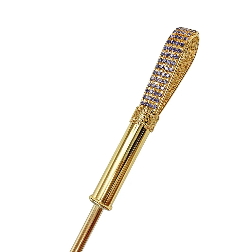 Ombrello azzurro fine ed elegante