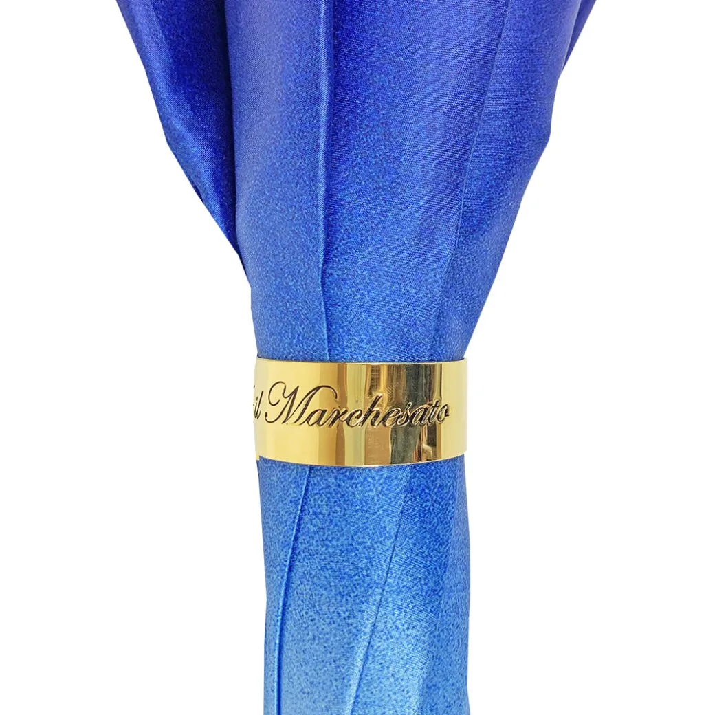 Ombrello azzurro fine ed elegante