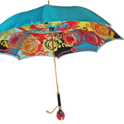 Ombrello azzurro fine ed elegante