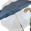 Ombrello con cobra dorato 24K e Smaltato
