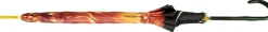 Ombrello con fiore astratto bronzo - Superlight