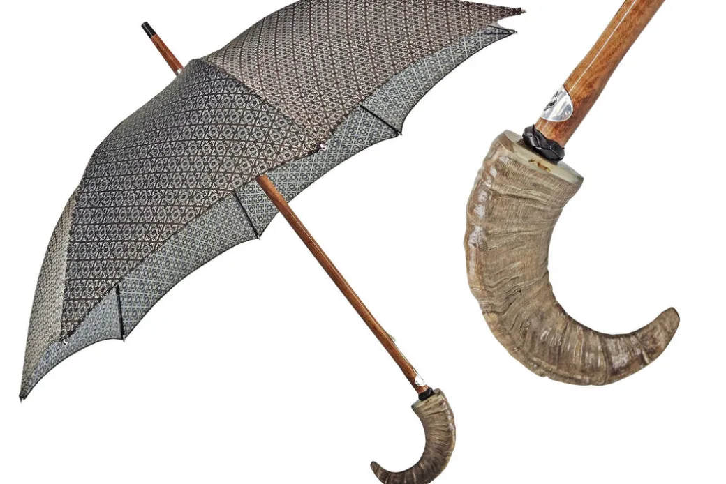 Ombrello con il corno di Ram