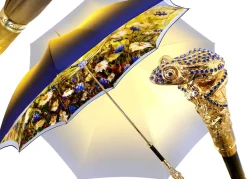 Ombrello con impugnatura Rana tempestata di Swarovski