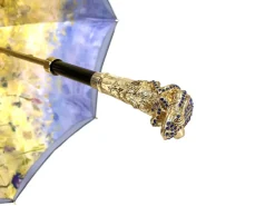 Ombrello con impugnatura Rana tempestata di Swarovski