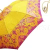 Ombrello con motivo brillante - giallo/Fucsia