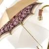 Ombrello crema fatto a mano - Design astratto