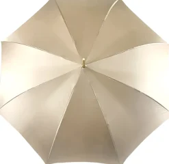 Ombrello crema fatto a mano - Design astratto