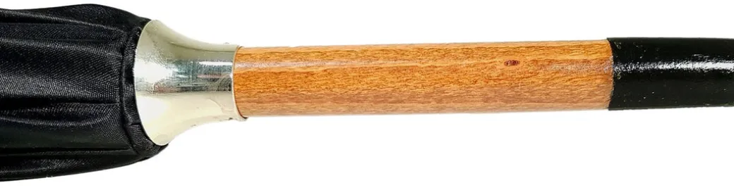 Ombrello da uomo in doppio tessuto - Disegno a strisce blu
