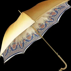 Ombrello dorato in un design Elegante
