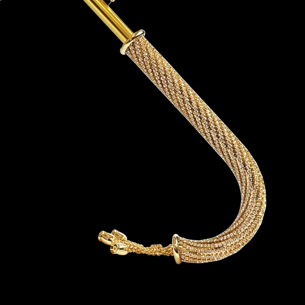 Ombrello dorato in un design Elegante