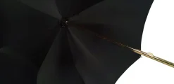 Ombrello elegante Con Doppio Strato In Raso Nero