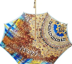 Ombrello esclusivo il Marchesato con greche, corone e animalier